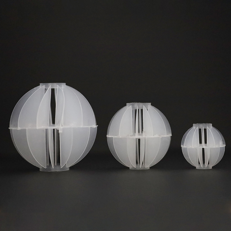 Customized Pp Multi-Faceted Hollow Ball Packing for Spray Tower, Waste Gas Purification Tower, Environmental Protection Ball, and Wastewater Treatment Plastic Packing