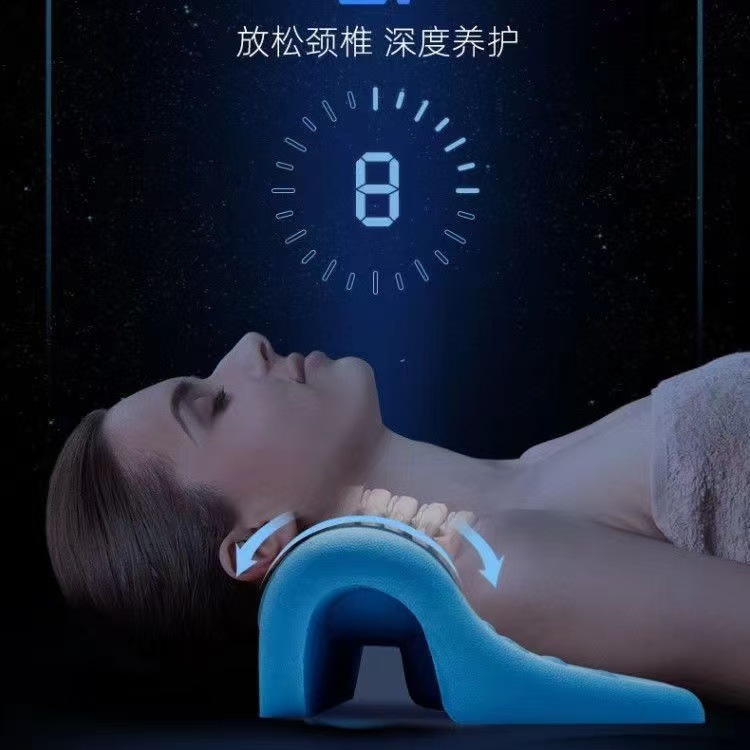 [Quality Model] Cervical Pillow Corrector, Cervical Support Repair, Rich Pillow, New C-Shaped Support Massage Pillow