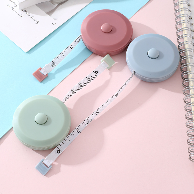 Scandinavian Style Small Tape Measure Mini Tape Measure Multi-Functional Tape Measure High Precision 1.5m Tailor Measurements Clothing Soft Tape Measure