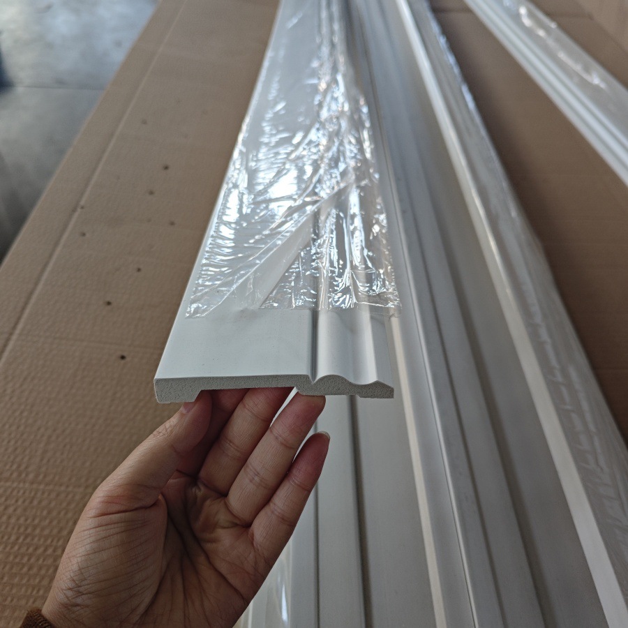 Source manufacturers PS foam skirting line solid background decorative line door cover line closing line top corner line waist line