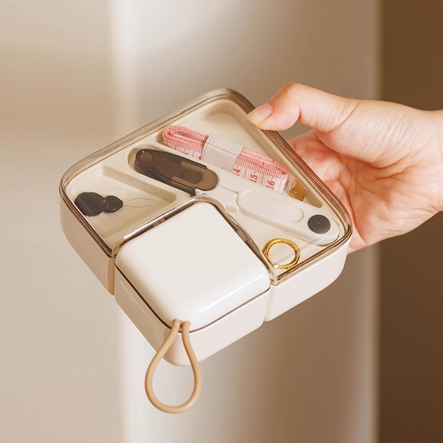 Швейная сумка легкой роскоши, высококачественный портативный многофункциональный набор для ручного шитья