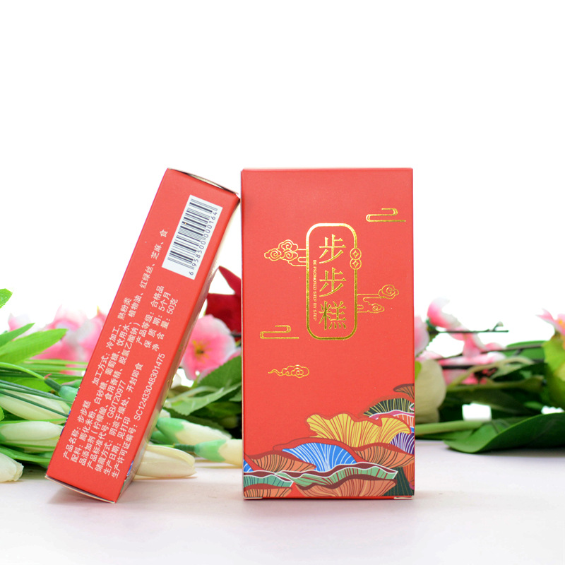 Dingshun Bubu Cake Promoted to School, Moved to Move to Full Moon, Happy Birthday, Chinese Traditional Cloud Piece Cake 50g/2 Bags