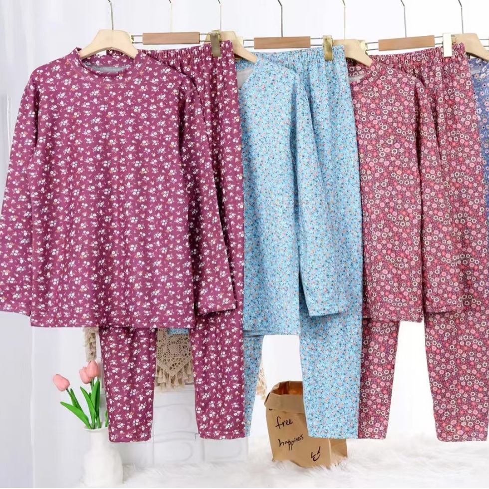 Флисовая одежда для женщин с цветочным принтом, уютный теплый топ для мам среднего и пожилого возраста