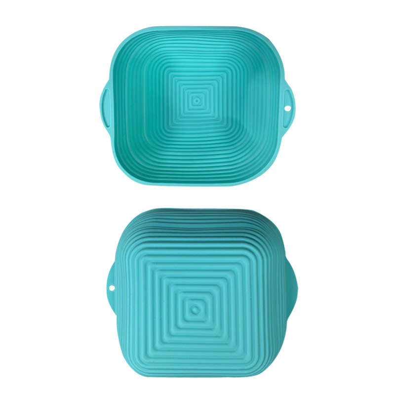 Silicone Fermentation Basket Household Oven Baking Dough Fermentation Bowl Foldableing High Temperature Resistant Large Capacity Bread Fermentation Basket