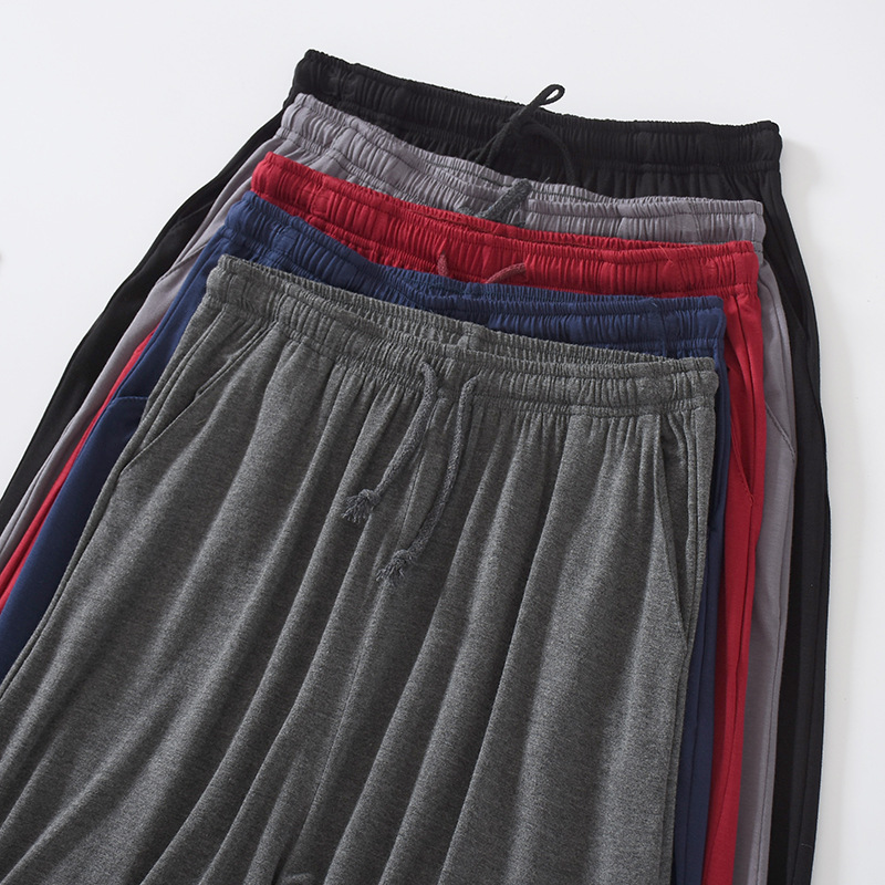 Modal Men's Shorts Summer Thin Five-Point Home Shorts Loose Casual Large Size Home Pajamas Beach Pants