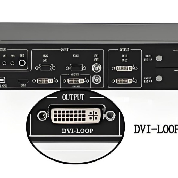 KSV4C video processor LED display synchronous arbitrary switch dual screen stitching processor