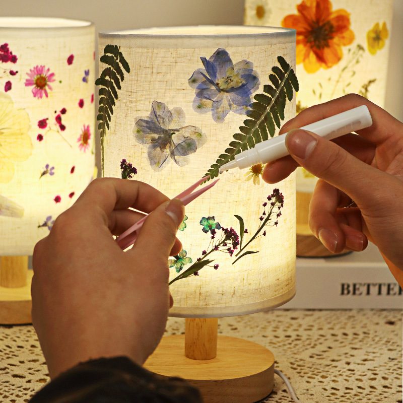 Embossed Table Lamp DIY Material Package Kidsren's Handmade Night Light Community Team Building Salon Activity Creative Gift