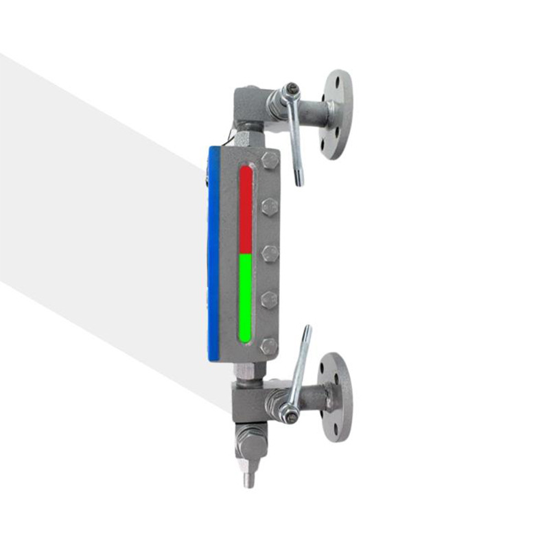Manufacturer Supplies Two-Color Water Level Gauge with Transmissive and Reflective Flat Liquid Level Indicator, Steam Glass Plate Water Level Display, High Temperature Resistant