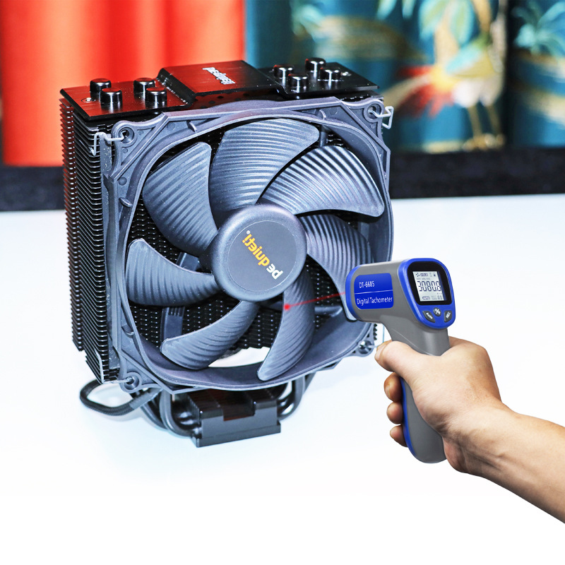 Factory direct non-contact tachometer reflective paste 2.5-99999RPM speed motor engine speed gun