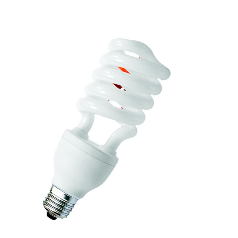 Factory inventory processing halogen powder half screw energy-saving lamp 12 pipe diameter traditional half screw 15W36W40W energy-saving lamp