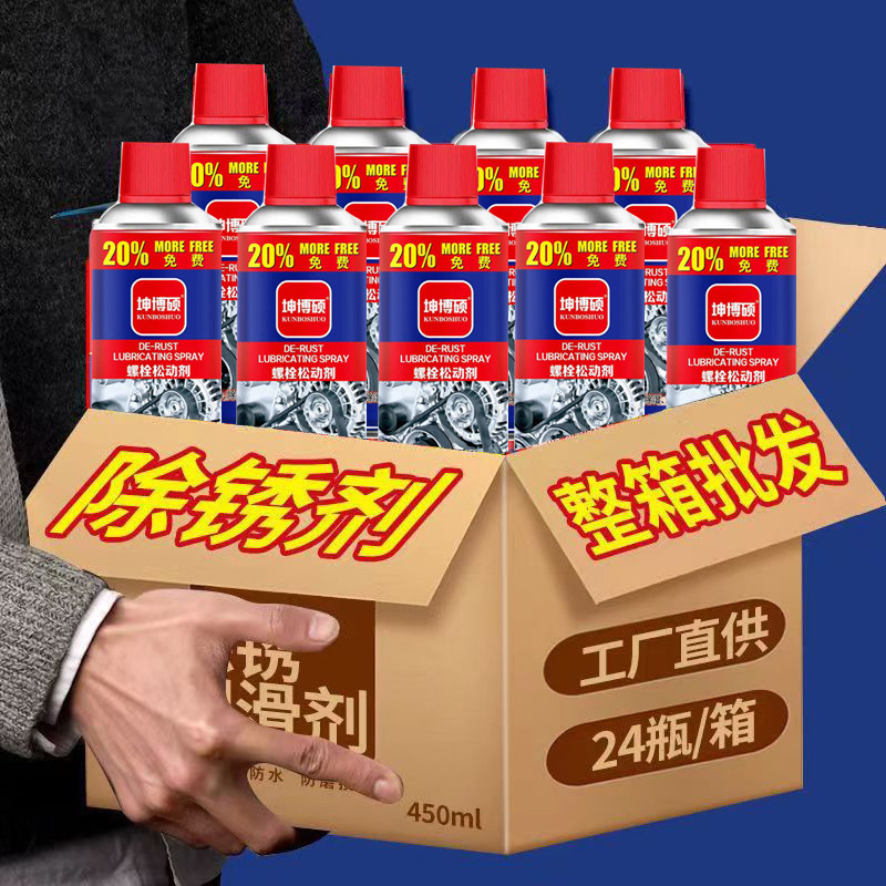 Powerful Multifunctional Rust Remover Lubricant Bolt Loosening Agent Car Door Lock Bicycle Chain Metal Anti-Rust Agent