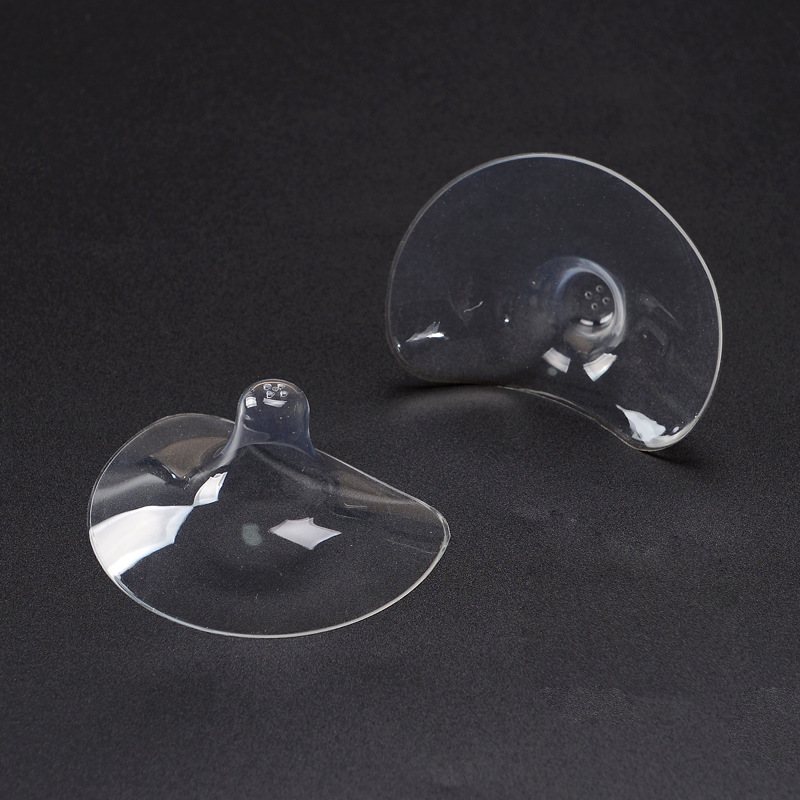 Factory wholesale full silicone nipple protector full circle semicircle triangle breast protector breast protector breast protector pair boxed