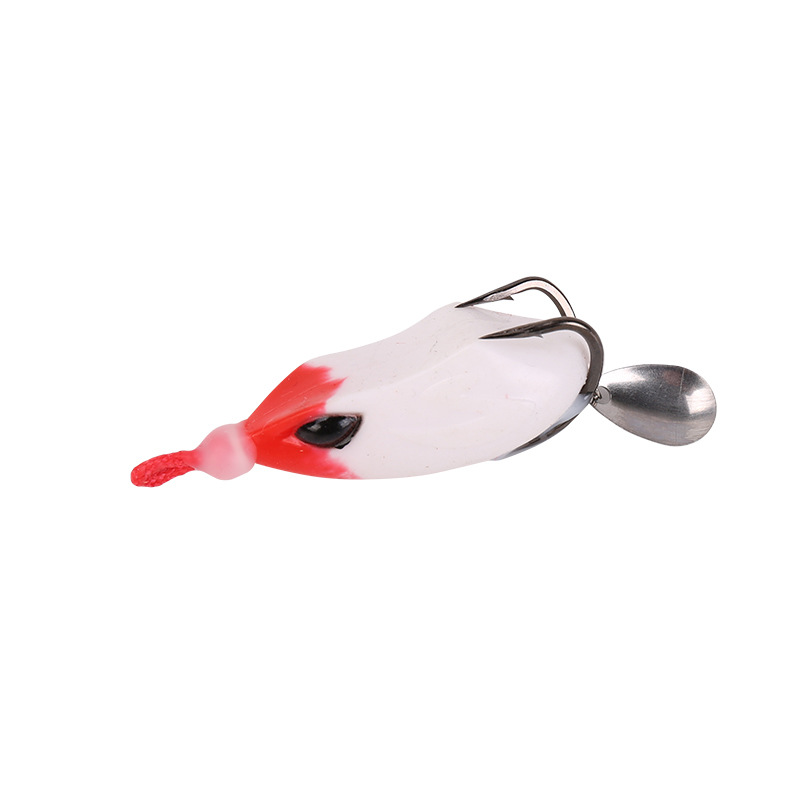 New Lightning Thunder Frog Silicone Frog Skin Fake Bait Double Hook Simulated Thunder Frog Big Fish Small Fish Fake Bait Manufacturer Wholesale Dropshipping