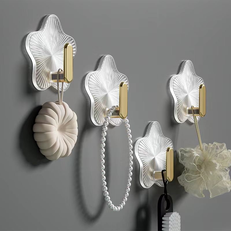 Adhesive hook new kitchen and bathroom shelf door wall coat hook student dormitory door rear hook