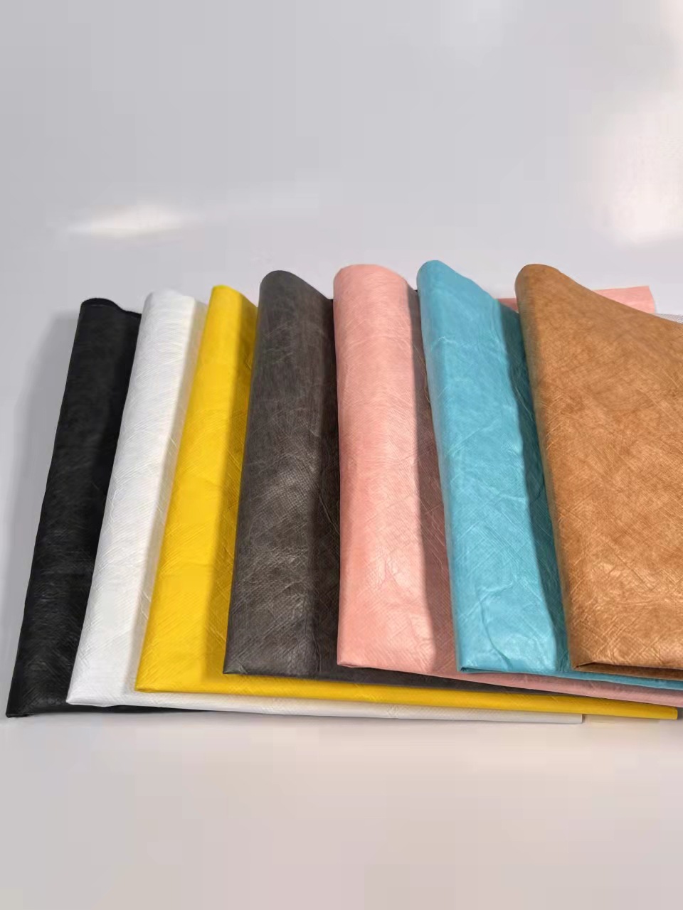 Color Dyson Paper Waterproof Tear-Resistant Light Tear-Resistant Breathable Environmentally Friendly Luggage Fabric Washed and Rubbed Fabric