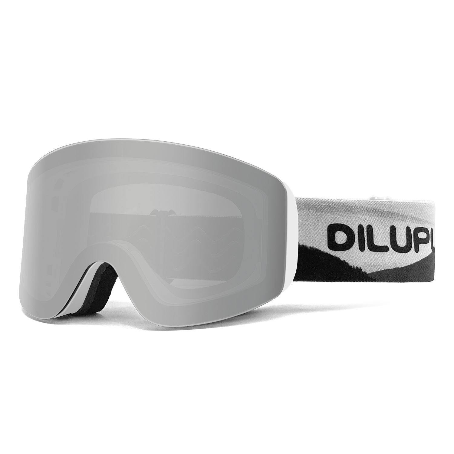 New Spot Magnetic Ski Glasses Double-layer Anti-fog Anti-snow Blind Card Myopia Ski Goggles Unisex Snow Goggles