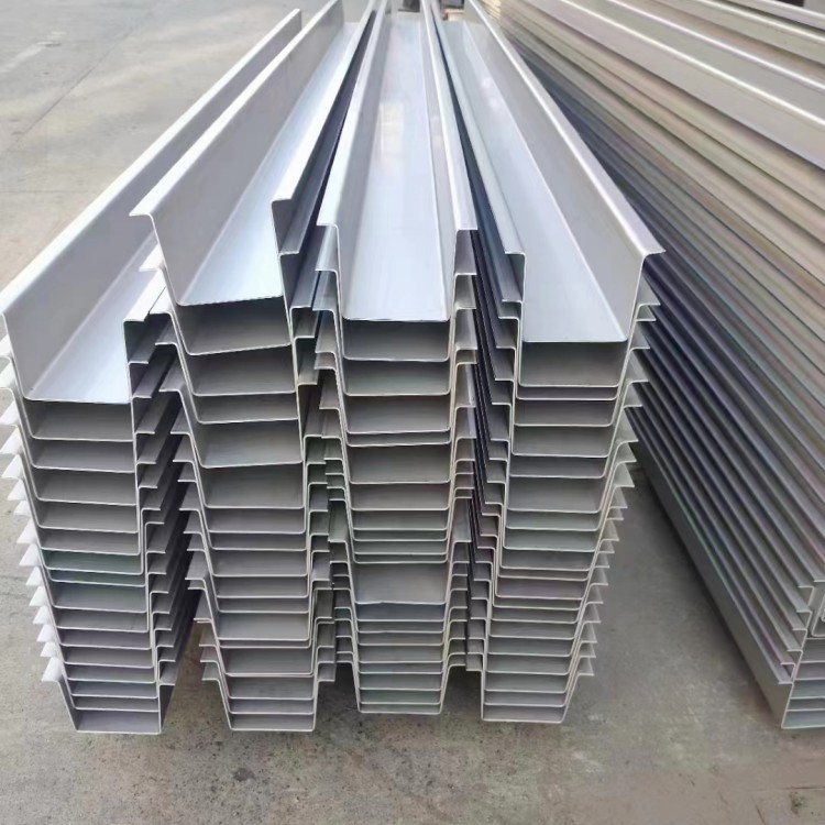 Factory Direct Sales Stainless Steel Gutter Galvanized Steel Plate Stainless Steel Flat Plate Gutter Gutter Sink Steel