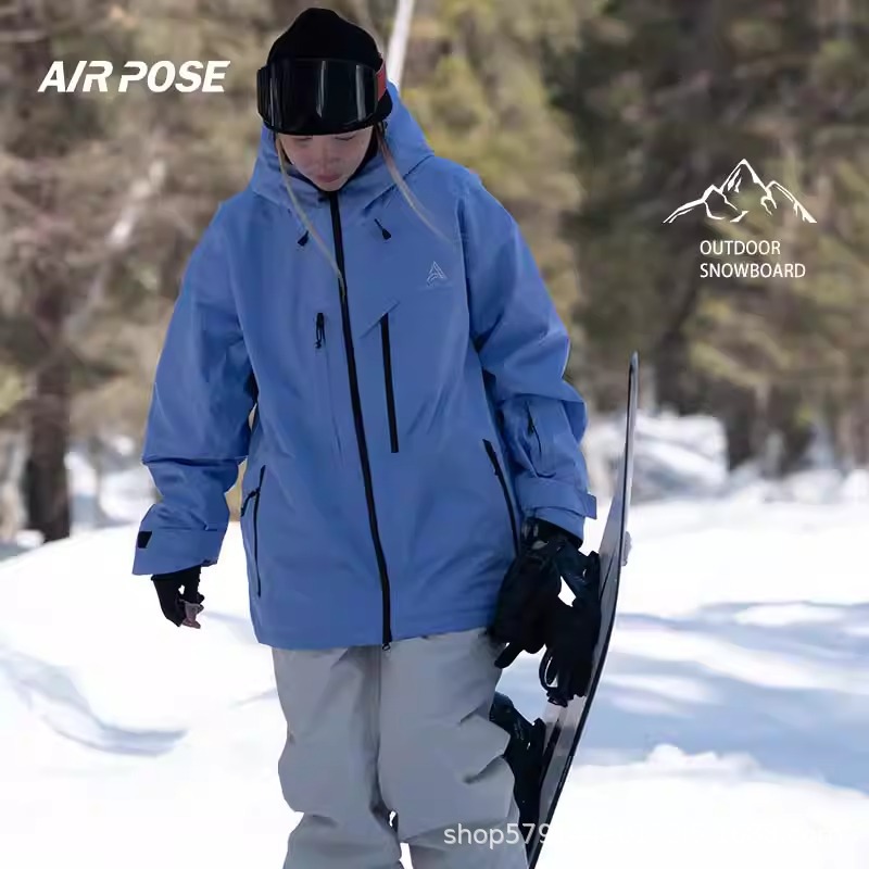 airpose лыжный костюм для женщин, водонепроницаемый, новый профессиональный 3L, американский стиль для outdoor зимы