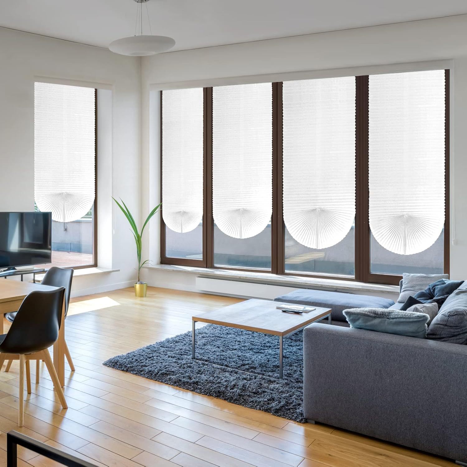 Простая складная штора из нетканого материала, оптовая продажа