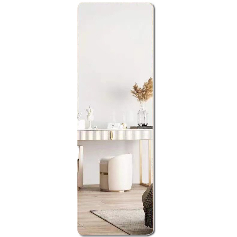 Acrylic mirror self-adhesive full-body mirror wall-mounted non-perforated soft mirror home diy floor mirror full-length mirror wholesale