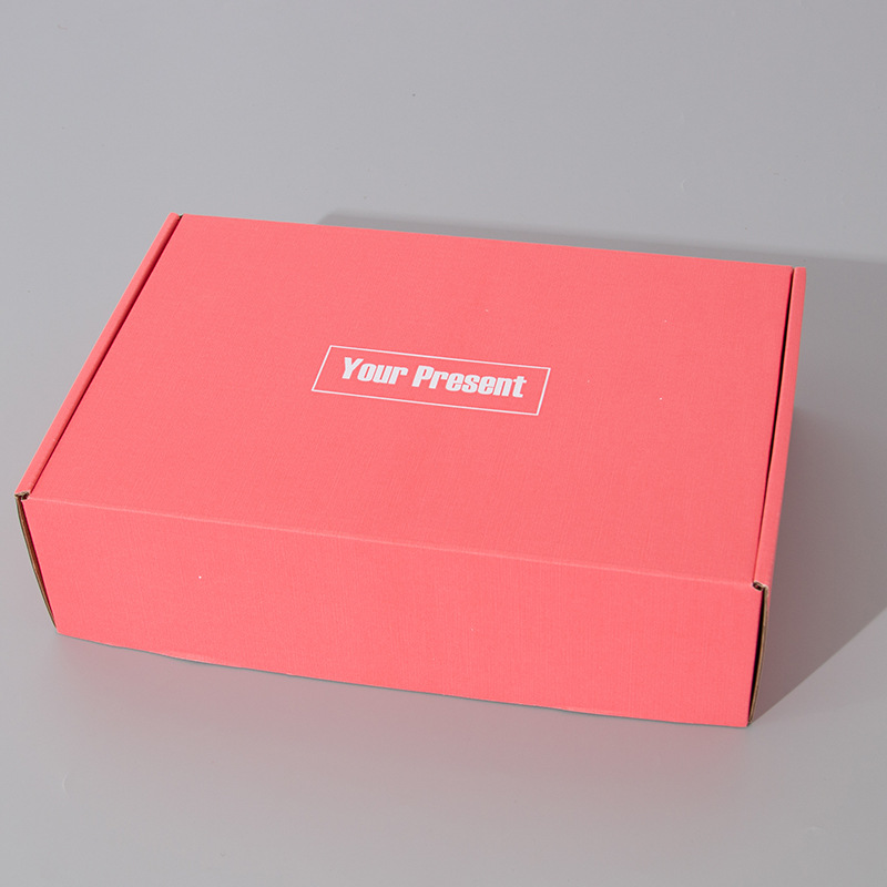 Customized Corrugated Airplane Box, Kraft Paper Packaging Box, White Card Fruit Gift Box, Cross-Border Exclusive Supply