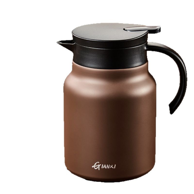 2025 New Titanium-covered Thermal Insulation Teapot Large Capacity Stuffy Tea Kettle Home Office Tea Separating Teapot