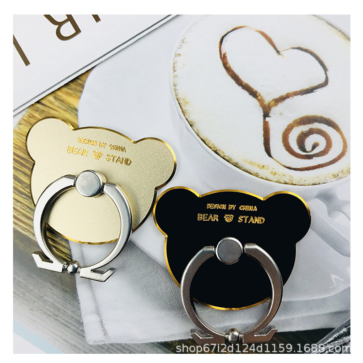 Mobile phone ring bracket ring buckle flat lazy universal metal desktop bracket can be fixed logo manufacturers accessories wholesale
