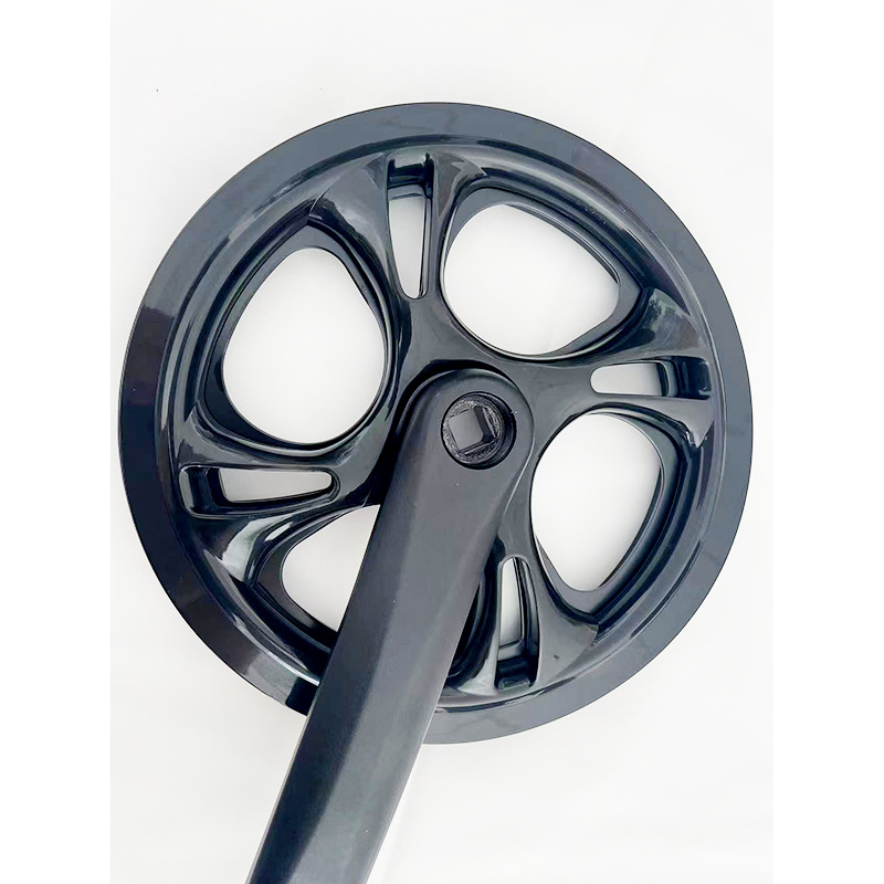 Driving Lithium Bike Bicycle Foldableing Chainring Aluminum Alloy Crank 48 Teeth * 170mm