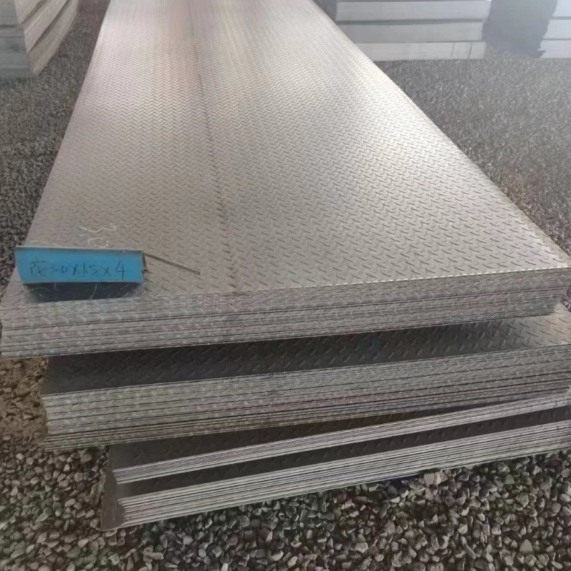 Hot-Rolled Pattern Plate Anti-Skid Plate Wholesale Pattern Steel Plate Q235B Pattern Plate Pattern Coil Plate Open Flat Steel Plate Wholesale