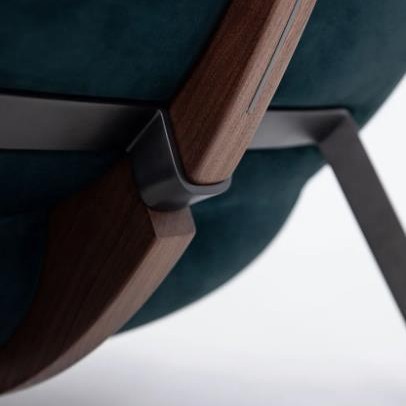 Italian Nordic Single Sofa Chair Light Luxury Single Internet Celebrity Sofa Chair Designer Casual Living Room Single Chair