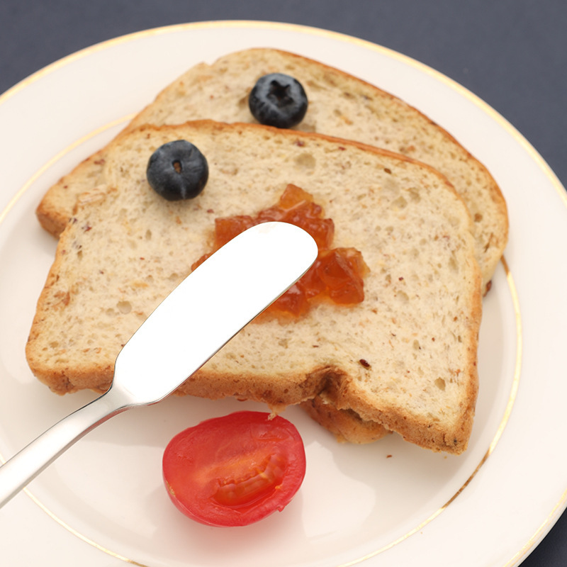 304 Jam Spatula, Peanut Butter Spatula, Long-Handled Butter Spatula, Cream Decorating Spatula, Dessert Tool