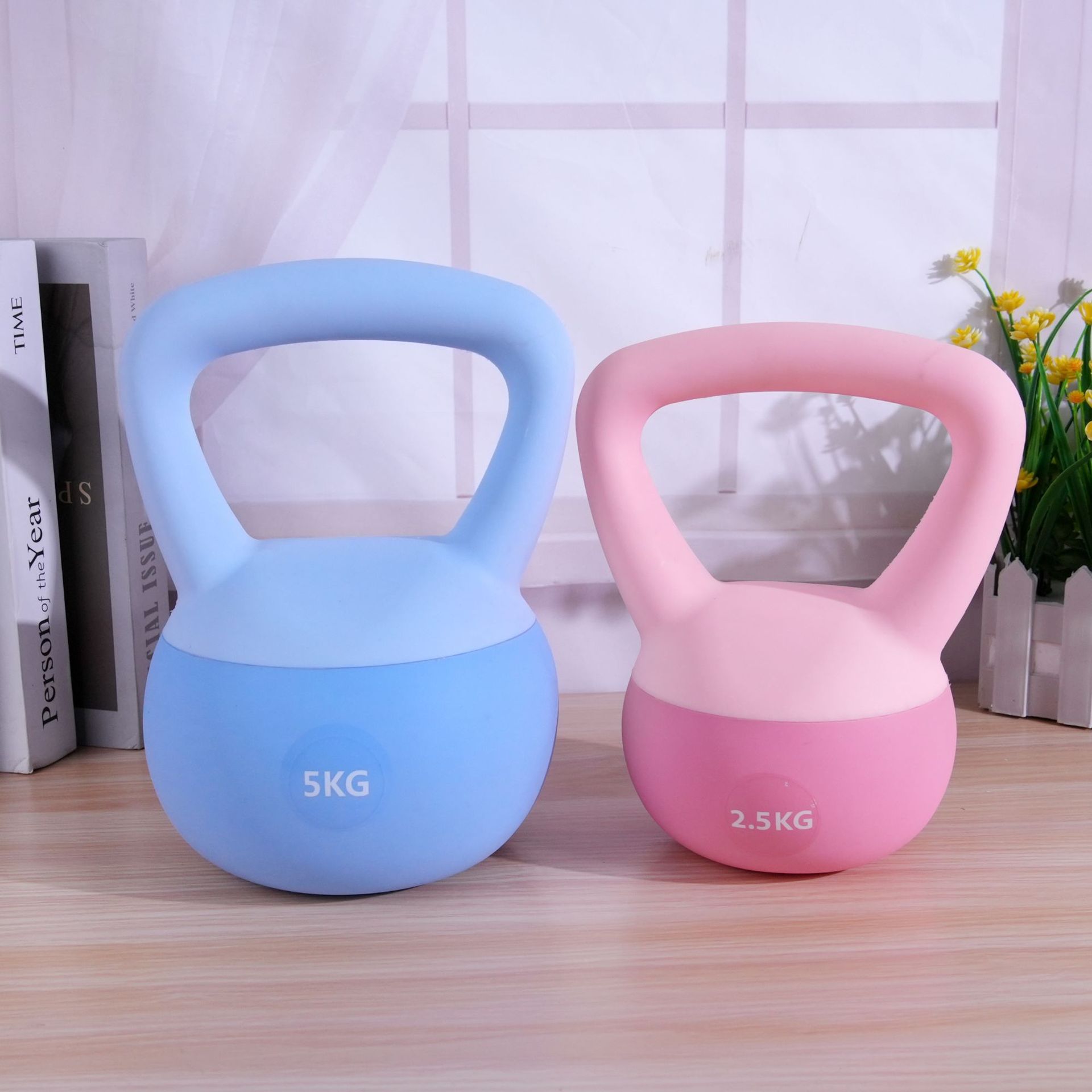 Thickened Soft Kettlebell Home Women's and Men's Yoga Fitness Professional Dumbbell Sports Shaping Squat Exercise Soft Kettlebell