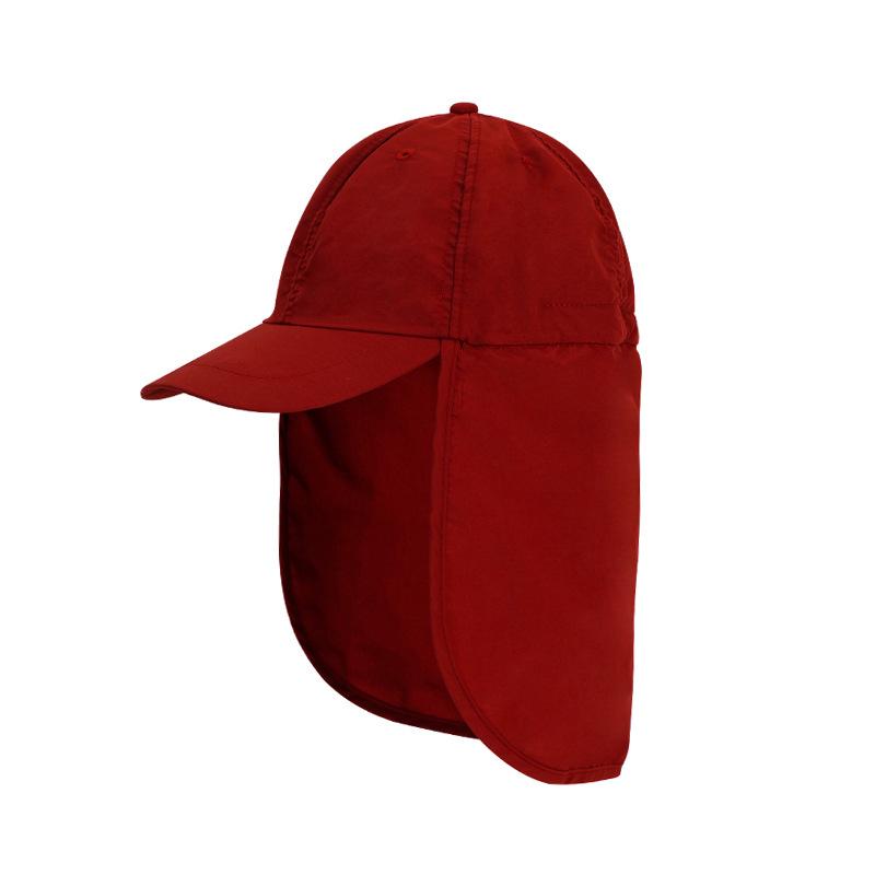 Outdoor Baseball Cap Waterproof Sports Cap Suitable for Adventure Summer Fisherman Hat Fishing Neck Guard Shawl Hat Waterproof Quick-Drying