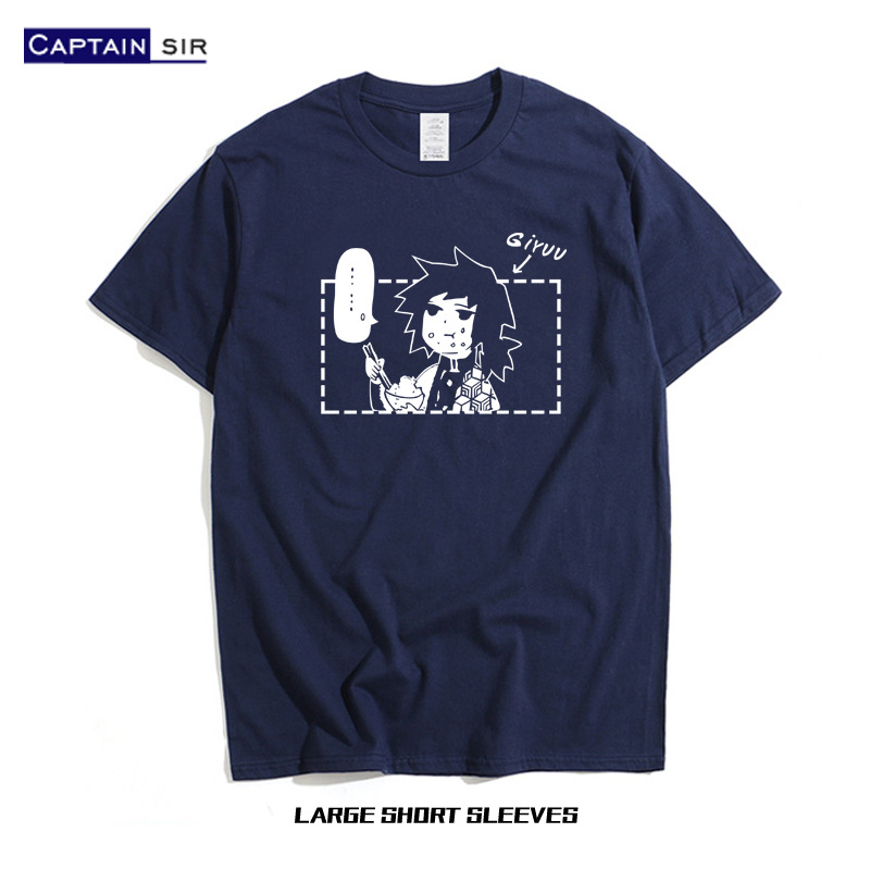 Футболка с коротким рукавом Dried rice man Tomioka Yoshimoka Tanzhi Lang Kitchen Mate You Bean Ghost Knot Blade анимация