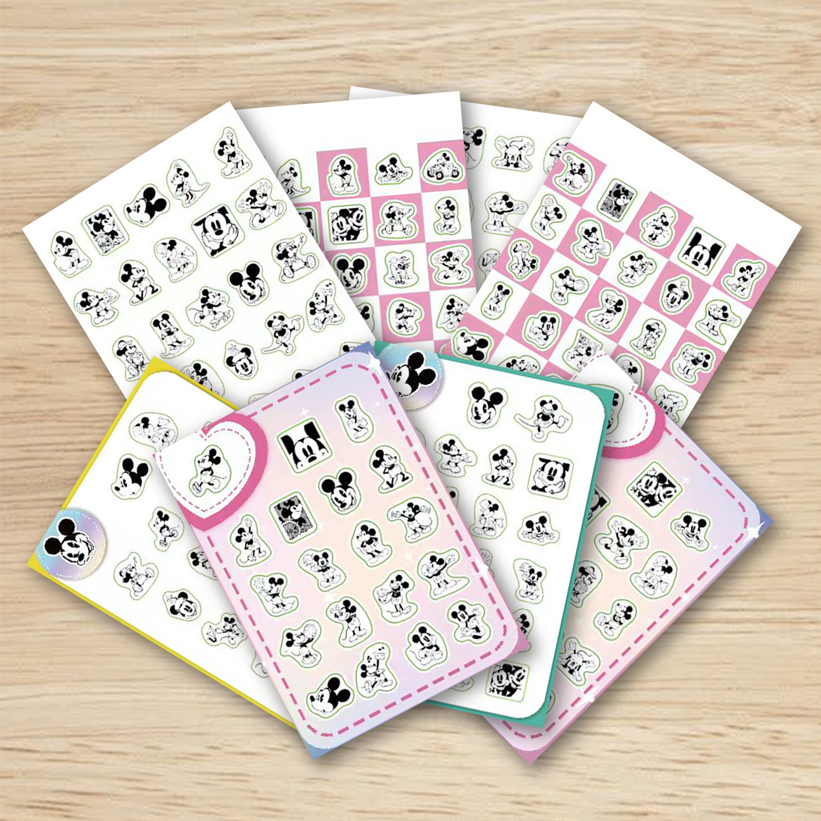 Creative Stickers Guka Sticker Book Adhesive Postcard Cute Cartoon Animation Image Design