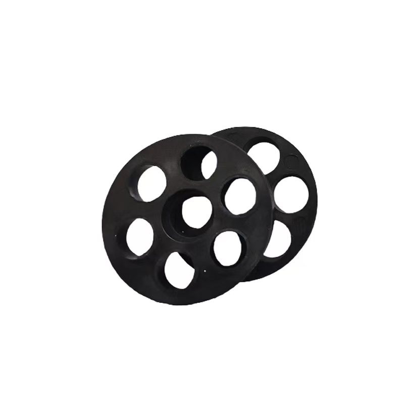 Air conditioner external unit shock pad seven-hole shock pad rubber pad bracket base shock absorber foot pad noise reduction shock pad