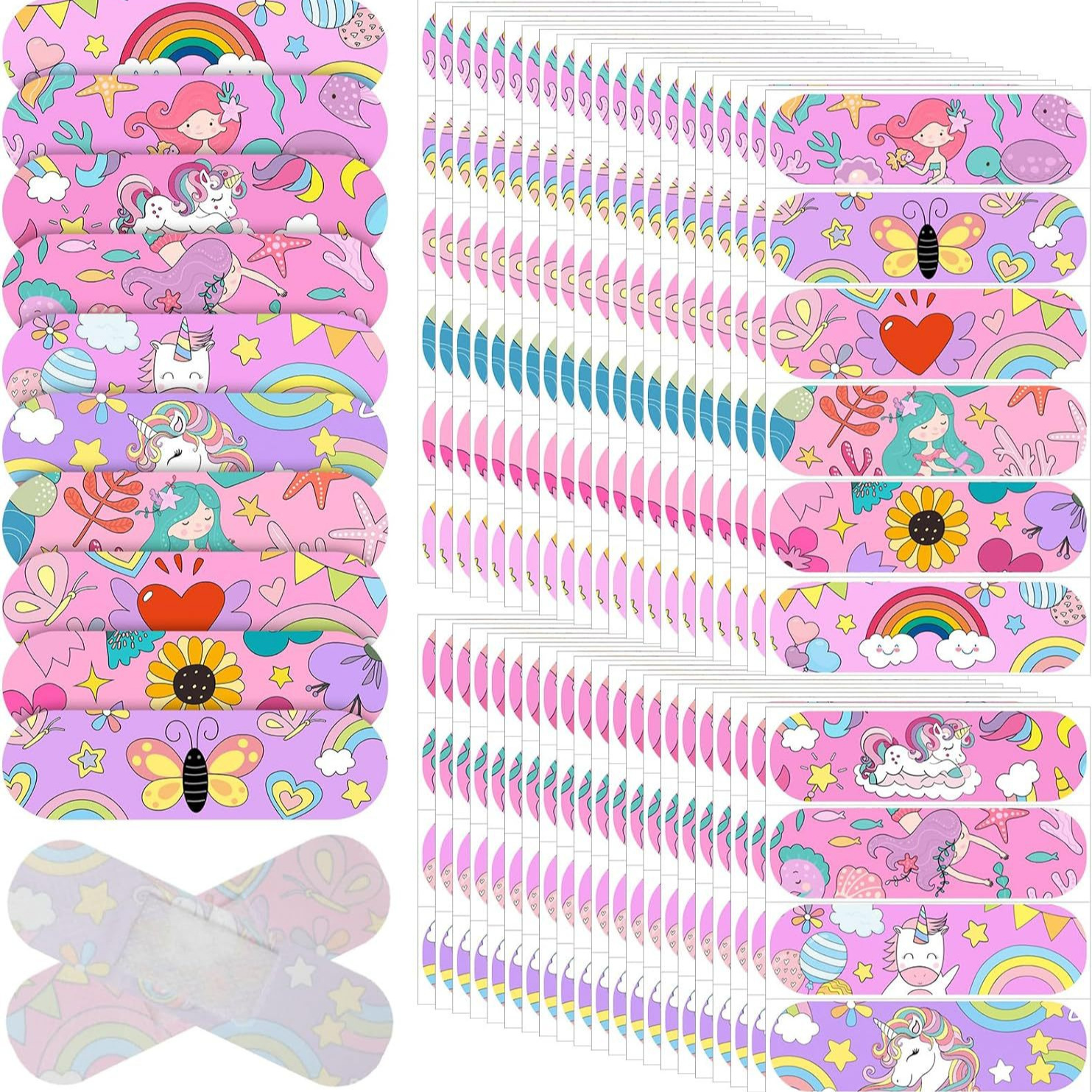 Cross-border children's cartoon band-aid multi-pattern specifications colorful cute wound care waterproof wound Band-Aid