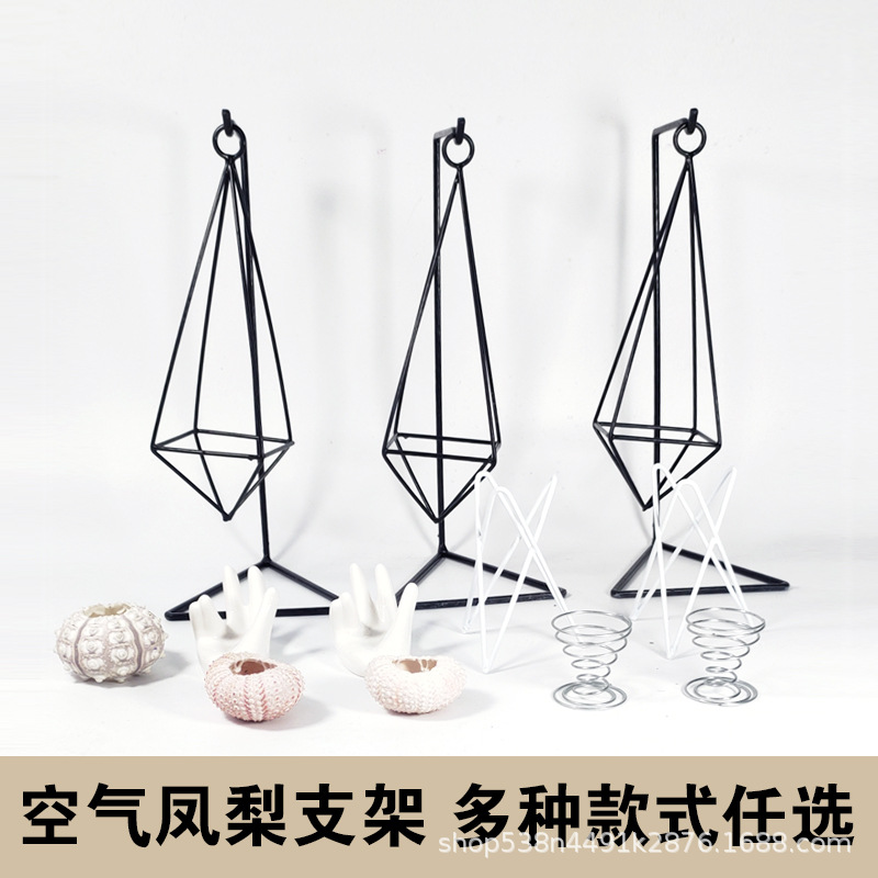 Воздухопроницаемый ананас, специальная базовая подставка, цветочный держатель, цветочная стойка, квадратная деревянная черная белая база, геометрическая стойка, подвеска