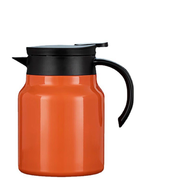 New 316 stainless steel cross-border braised teapot tea water separation insulation pot large capacity handle teapot