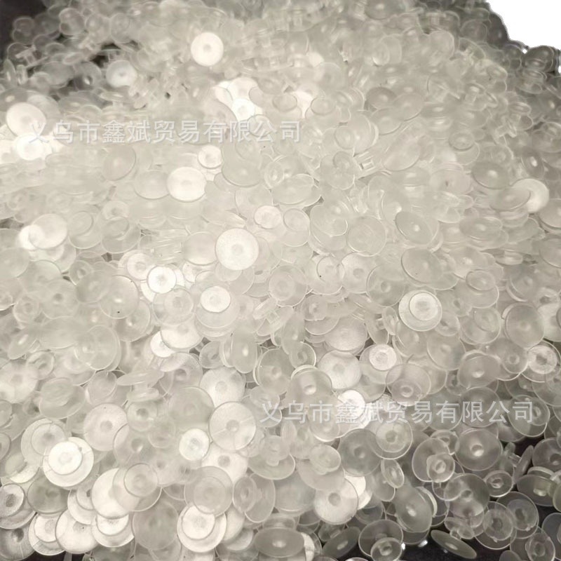 PVC Soft Rubber Shoe Buckle Cave Shoe Buckle Shoe Flower Bottom Buckle Garden Shoe Buckle Transparent Buckle I-Buckle Shoe Flower Base