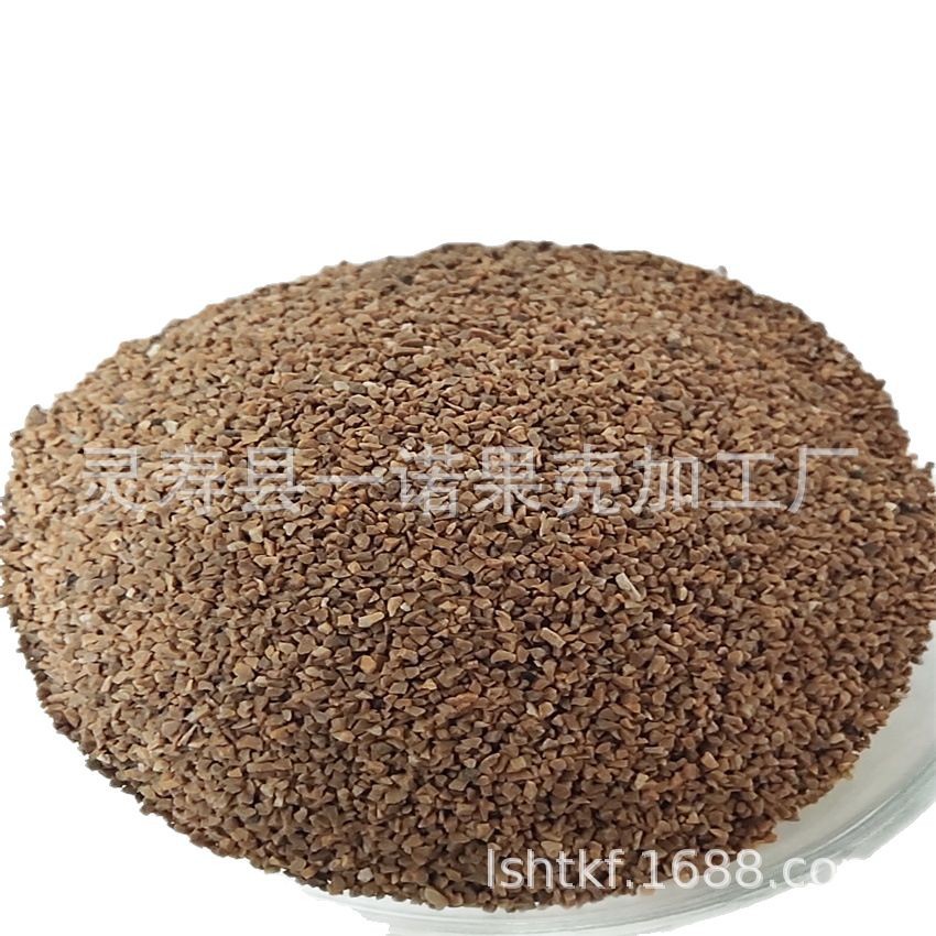 Spot Processing Apricot Shell Particles, Customized Specifications, Apricot Shell Powder, Frosted Particles, 100 Mesh Apricot Shell Powder