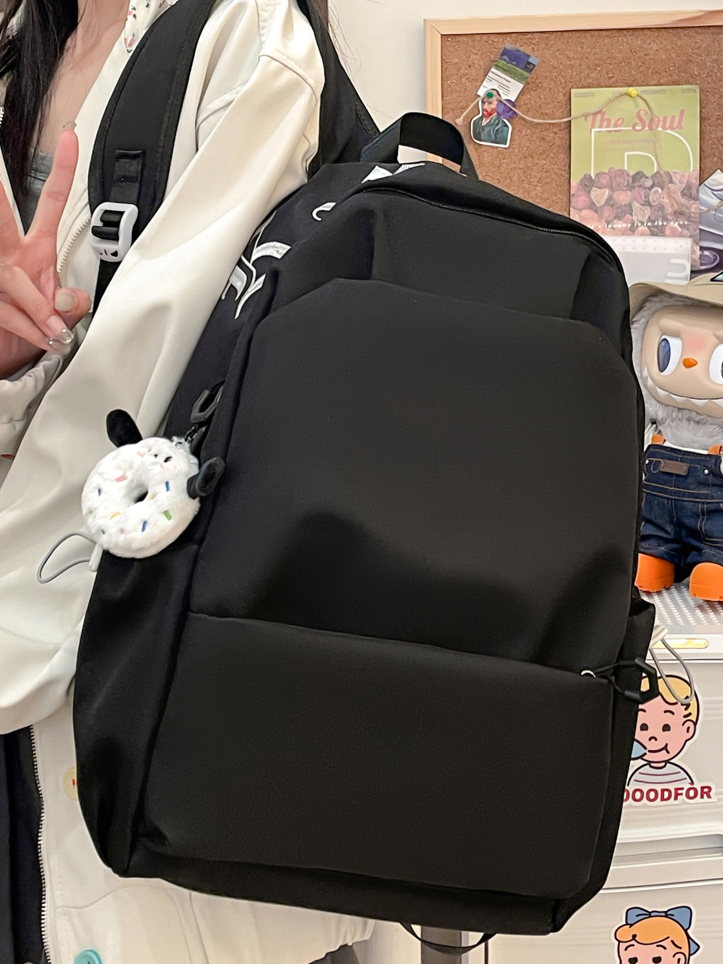 School Bag Ins Niche Forest Style High-Looking Primary School Girl Backpack Large Capacity Versatile Lazy Style School Backpack