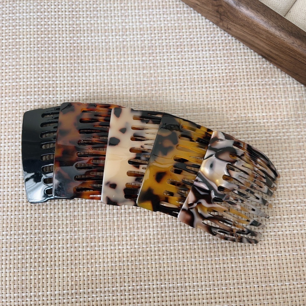 Cross-border Direct Selling Mini small size Hair Comb Elegant Bangs Comb Hair Accessories Clip Headdress Hairpin Hair Pin Side Comb for Women