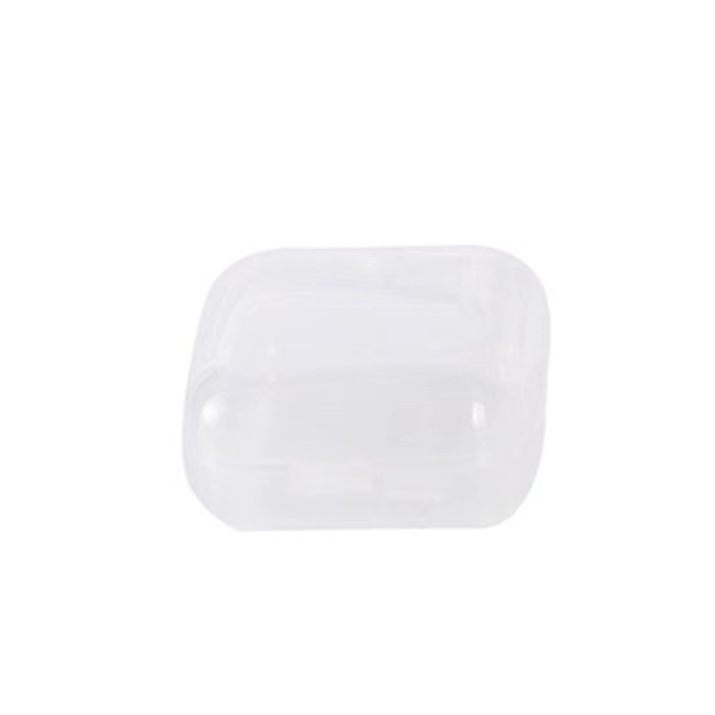 Transparent plastic jewelry box small box small pill box ear studs storage box ring jewelry box mobile phone card storage box ear