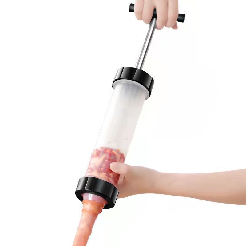 Handmade sausage syringe small sausage machine manual sausage filling machine household tool hand push sausage filling sausage
