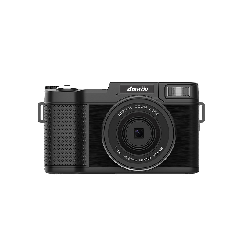 Amkov Student Digital Micro-Slr Camera Hd Selfie Beauty Flip-Screen Camera Gift