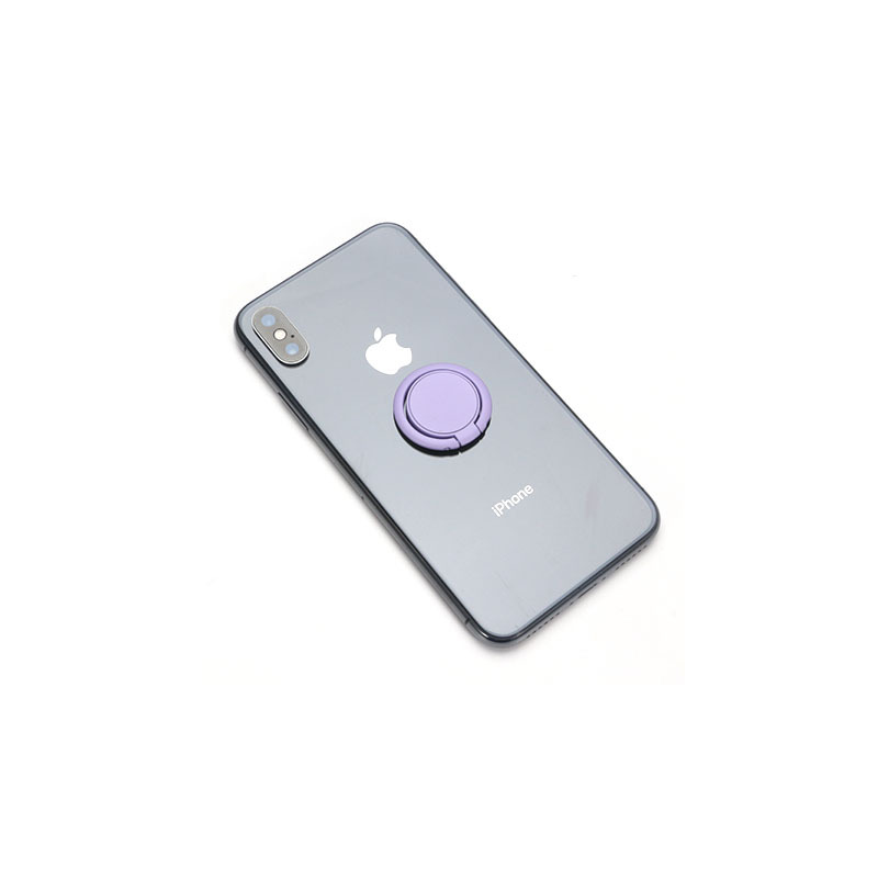 Macaron Desktop Ring Buckle Car Magnetic Paint Metal Mobile Phone Ring Back Sticker Holder Wholesale Custom Printed Logo