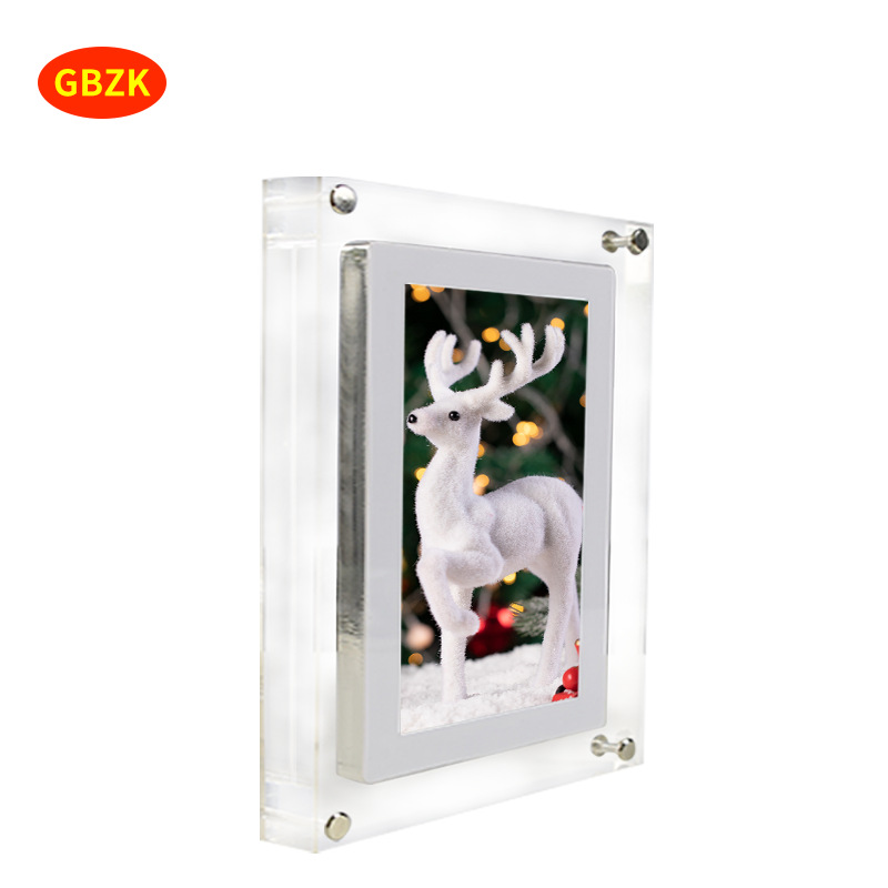 5 inch 7 inch 10 inch transparent acrylic digital photo frame video picture music player electronic photo album gift