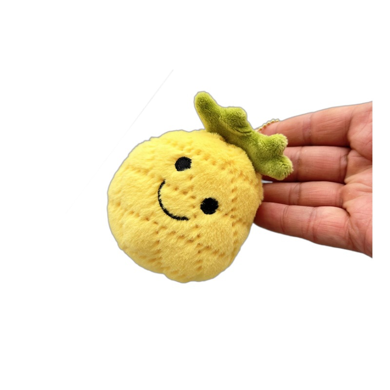 Boutique claw doll machine plush fruit doll cute avocado key chain pendant bag pendant small gift wholesale