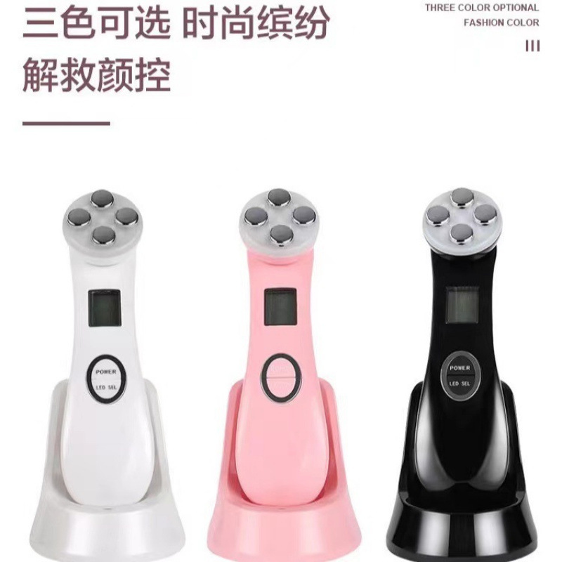 Cross-border EMS beauty instrument micro-current LED color light guide electric color radio frequency instrument anti-wrinkle lifting skin rejuvenation
